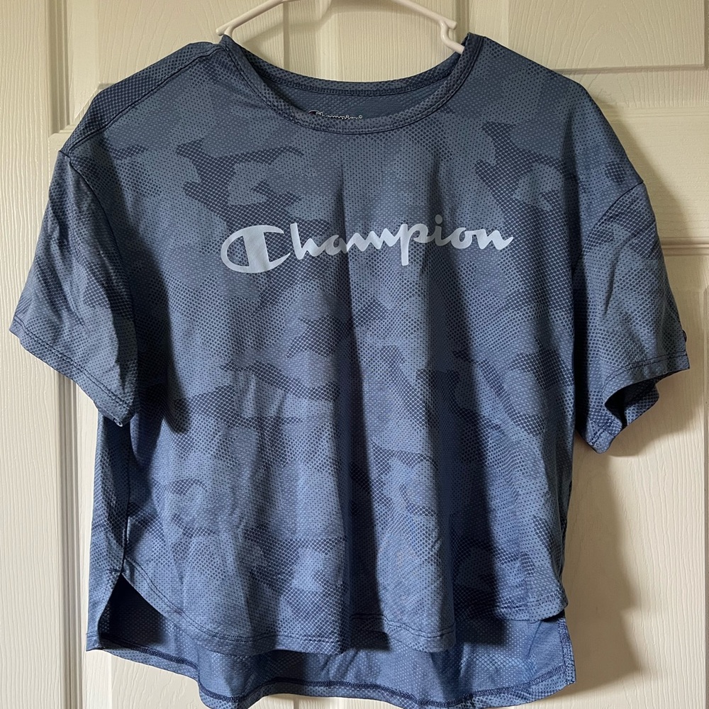 Champion Blue Athletic T-Shirt